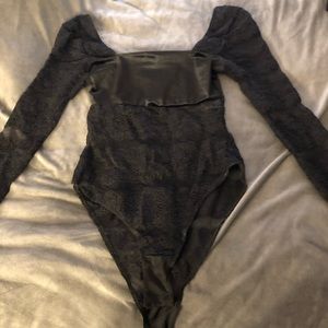 Lace body suit